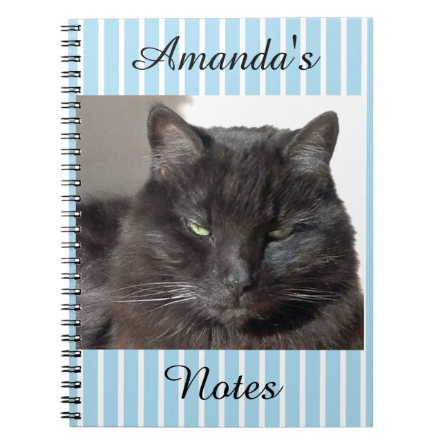 Personalised Cat Notebook (Front)