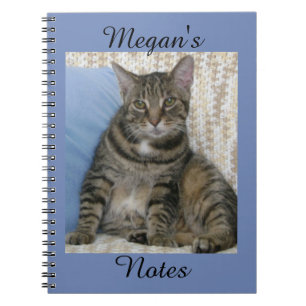 Personalised Cat Notebook