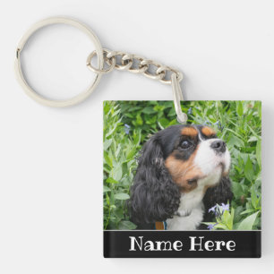 Personalised Cavalier King Charles Spaniel Dog Key Ring