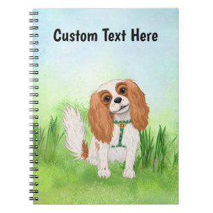 Personalised Cavalier King Charles Spaniel Notebook