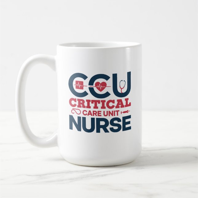 Personalised CCU Nurse Mug (Left)