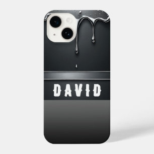 Personalised Ccustom name With Dripping Liquid iPhone 14 Case