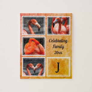 Personalised CELEBRATING FAMILY Photo Keepsake Jigsaw Puzzle