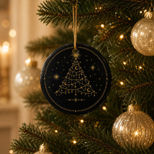 Personalised Celestial Christmas Family Ornament