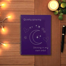 Personalised Celestial Planner Notebook