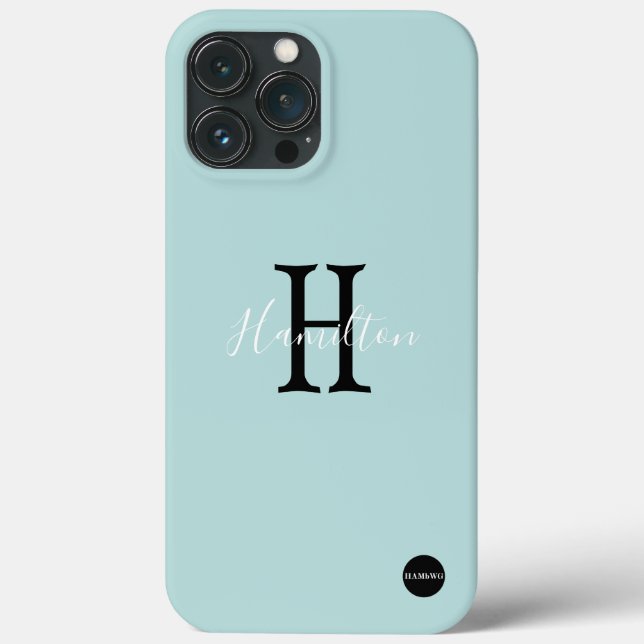 Personalised Cell Phone Case - HAMbyWG  (Back)
