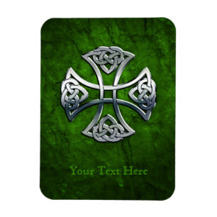 Personalised Celtic Cross Magnet