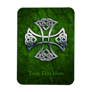 Personalised Celtic Cross Magnet