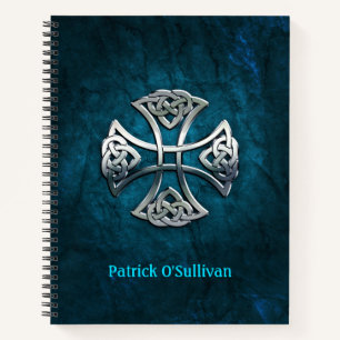 Personalised Celtic Cross Notebook