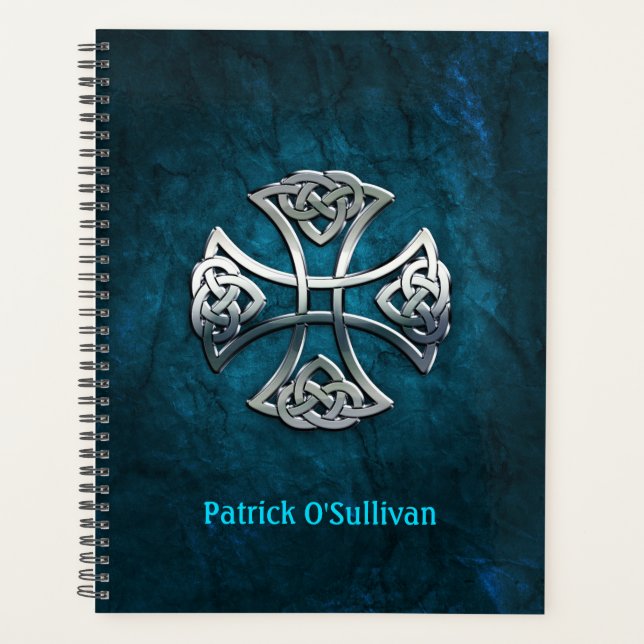 Personalised Celtic Cross Planner (Front)