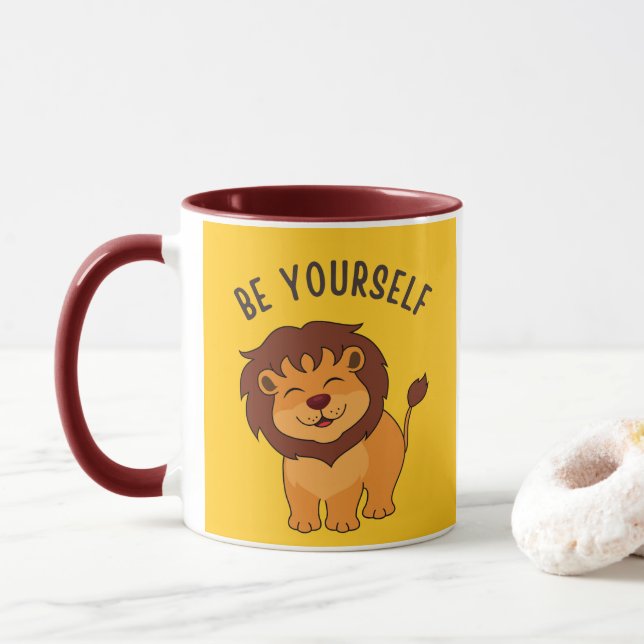 Personalised Ceramic Mug (With Donut)