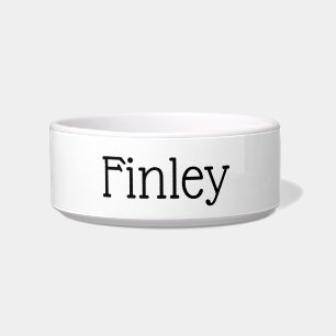 Personalised Ceramic Pet Bowl