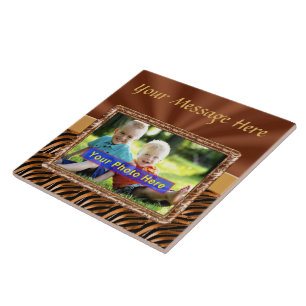 Personalised Ceramic Photo Trivet with YOUR PHOTO