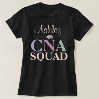 Personalised Certified Nursing Assistant Team T-Shirt