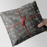 Personalised Chalkboard Merry Little Christmas Tissue Paper<br><div class="desc">Personalised With Your Name Chalkboard Have Yourself a Merry Little Christmas Starry Night</div>
