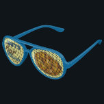 Personalised Challah Bread Bar Mitzvah Party Favou Aviator Sunglasses<br><div class="desc">Party shades feature an original marker illustration of a loaf of braided challah bread. Personalise with your name and date of your event for a one-of-a-kind bar mitzvah party favour!</div>