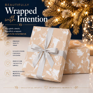 Personalised Champagne Gold Wrapping Paper