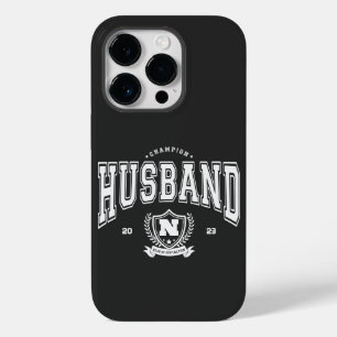 Personalised Champion Husband Funny Men's Gift Case-Mate iPhone 14 Pro Case