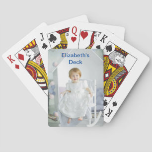 Personalised Changeable Image Playing Cards