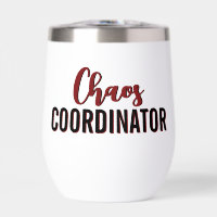 Personalised Chaos Coordinator Boss Manager Admin