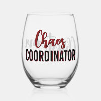 Personalised Chaos Coordinator Boss Manager Admin