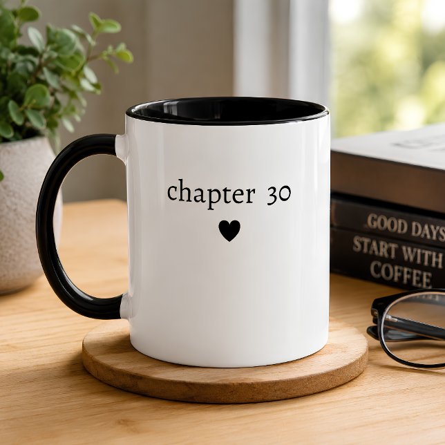 Personalised Chapter 30th Birthday Mug (Creator Uploaded)