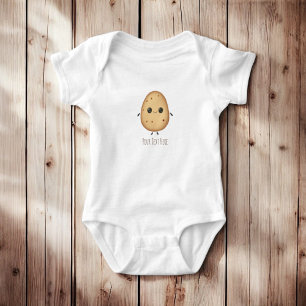 Personalised Charming Kawaii Potato Baby Bodysuit