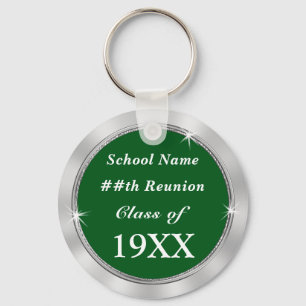 Personalised CHEAP Class Reunion Souvenir Ideas Key Ring