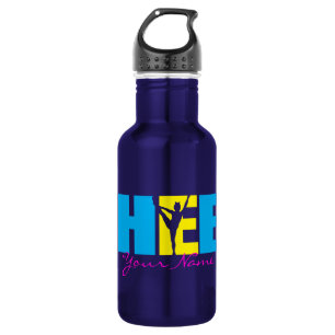 Personalised Cheer Cheerleading Purple 532 Ml Water Bottle