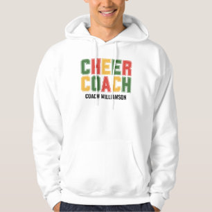 Personalised CHEER COACH  Hoodie