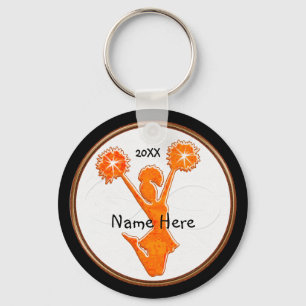 Personalised Cheer Keychains with NAME and YEAR