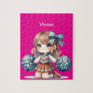 Personalised Cheerleader  Jigsaw Puzzle