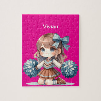 Personalised Cheerleader Jigsaw Puzzle