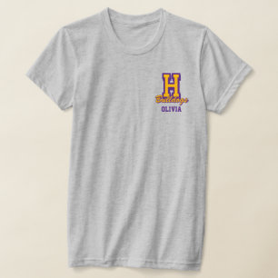 Personalised Cheerleader Name, Custom Cheer T-Shirt