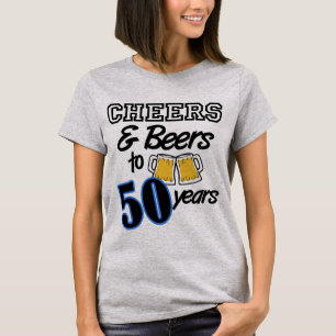 Personalised Cheers/Beers 30th Birthday Shirt