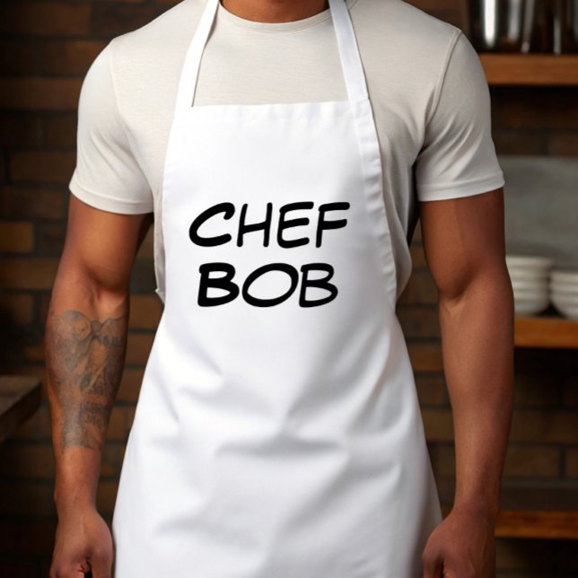 Personalised Chef Apron (Creator Uploaded)