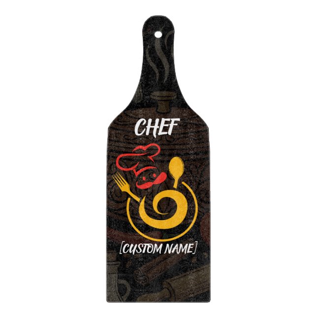 Personalised Chef Cutting Board (Front)