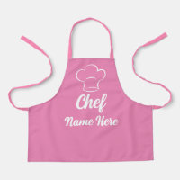 Personalised Chef Name Cooking Love Baking Custom