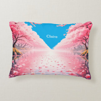 Personalised Cherry Blossom Decorative Cushion