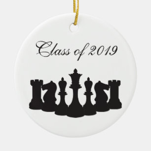 Personalised Chess Graduation Ornament