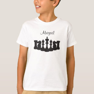 Personalised Chess T-Shirt for Kids
