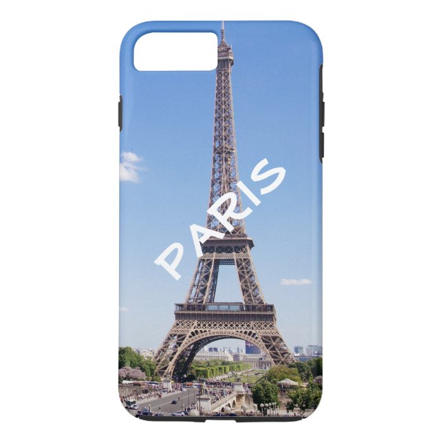 Personalised Chic Paris Eiffel Tower Case-Mate iPhone Case (Back)