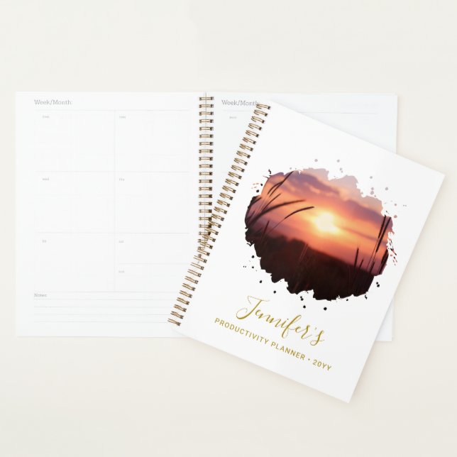 Personalised Chic Splash Photo Planner (Display)