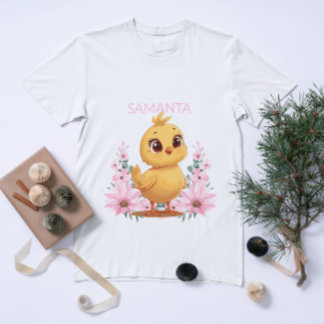 Personalised Chick Kids T-Shirt