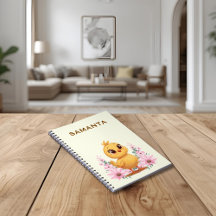 Personalised Chick Notebook