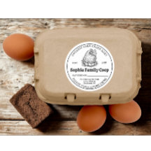 Personalised Chicken Coop Owner Name Egg Business