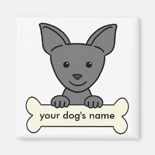 Personalised Chihuahua Magnet