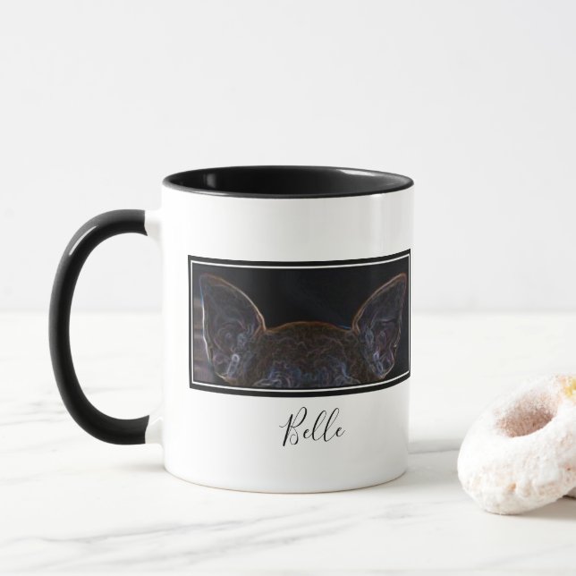 Personalised Chihuahua Name Mug (With Donut)
