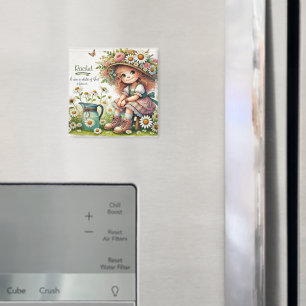 Personalised Child of God daisy girl Magnet