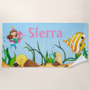 Personalised Children's Beach Towel